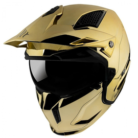 Мотошлем MT Streetfighter SV Chromed Gold, фото 
