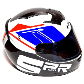 Мотошлем MotoTech 902 Черно-синий, Цвет: Чёрно-синий, фото 