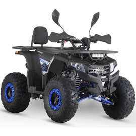 Квадроцикл Forte ATV125F Чорно-синій, image 