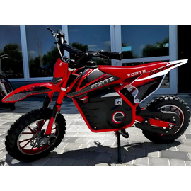 Мотоцикл акумуляторний FORTE PB1000E Чёрно-красный, фото 