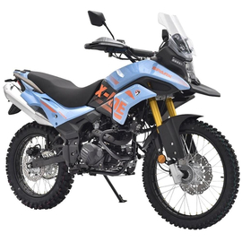 Мотоцикл Spark SP250E-8 Сине-оранжевый, фото 