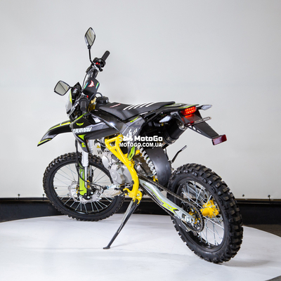 Купить Мотоцикл ZUUMAV S5-150 Черно-зеленый в Киеве и Украине