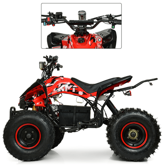 Детский (подростковый) квадроцикл PROFI HB-EATV1500Q2-2, Цвет: Красный, фото , изображение 2