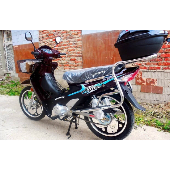 Мопед VIPER ACTIVE 110 Чёрный, фото , изображение 3