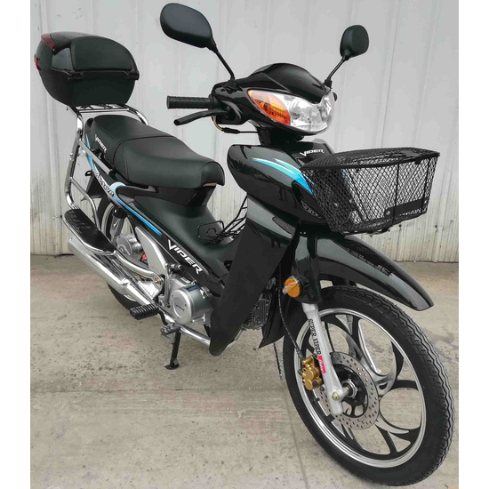 Мопед VIPER ACTIVE 110 Чёрный, фото 