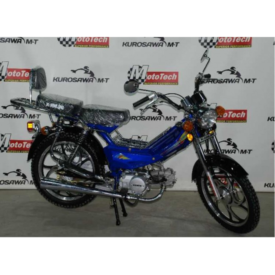 Мопед KANUNI NOSTALGIA 110CC Синий, фото , изображение 3