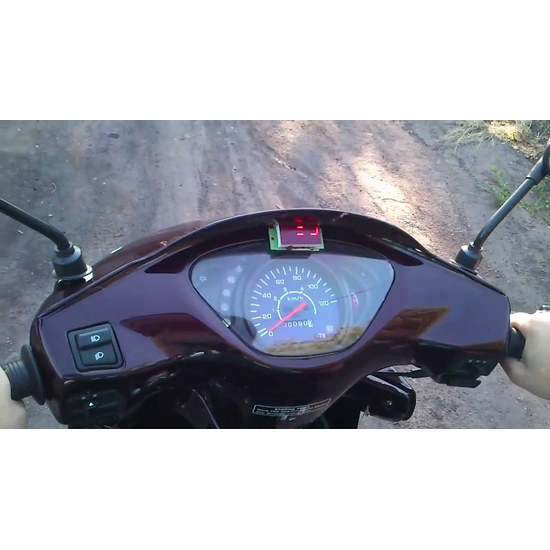 Мопед VIPER ACTIVE 110 Чёрный, фото , изображение 6