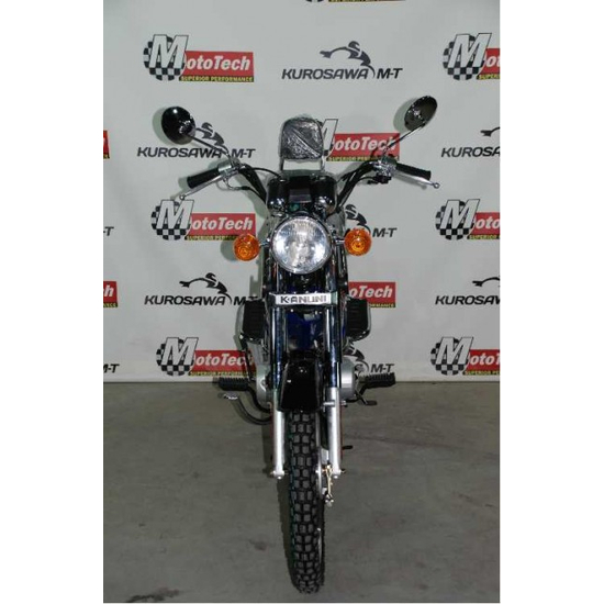Мопед KANUNI NOSTALGIA 110CC Синий, фото , изображение 4