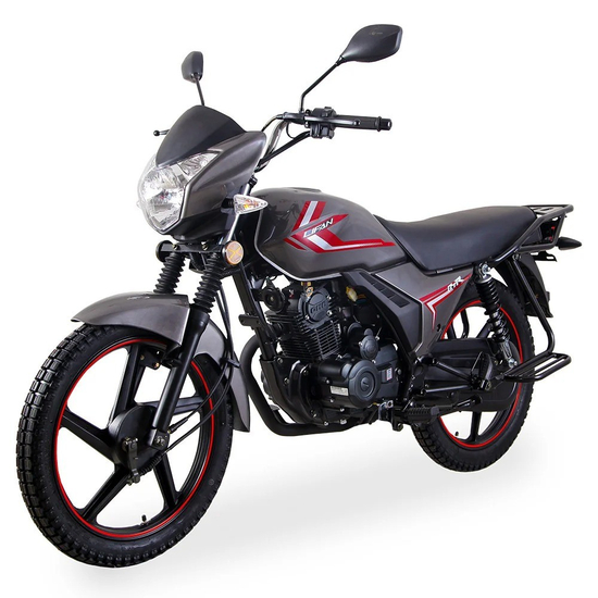 Мотоцикл LIFAN BTR 200 (Сірий), image , зображення 2