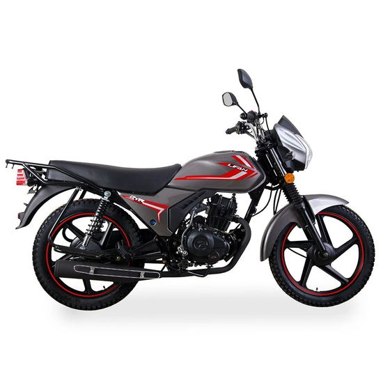 Мотоцикл LIFAN BTR 200 (Сірий), image , зображення 4