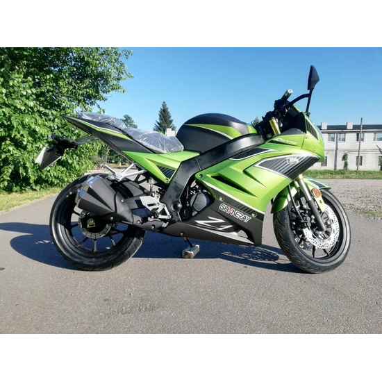 Мотоцикл SHINERAY Z1 250 (Зелёный), фото , изображение 8