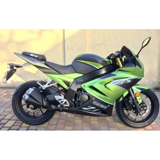 Мотоцикл SHINERAY Z1 250 (Зелёный), фото , изображение 5