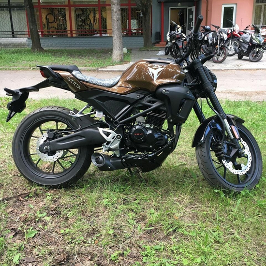 Мотоцикл KOVI VERTA 200 (Коричневий), image , зображення 10