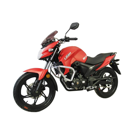 Мотоцикл LIFAN KP200 (Красный), Цвет: Красный, фото , изображение 3