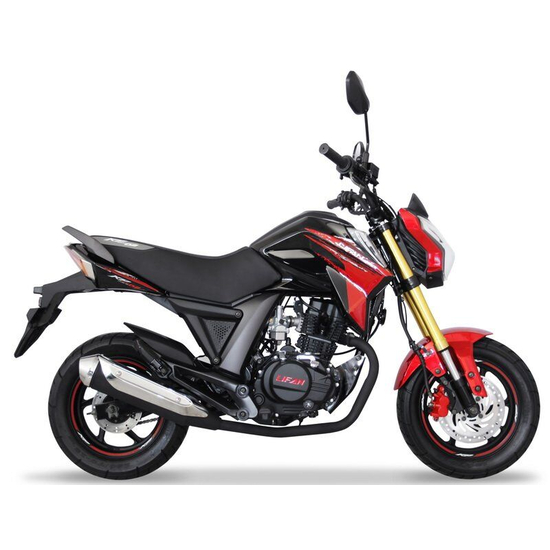 Мотоцикл LIFAN KP MINI (LF150-5U) (Червоний), image , зображення 2