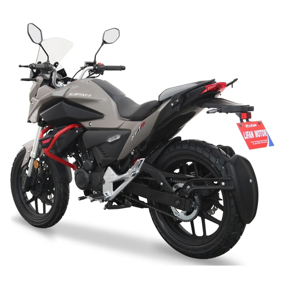 Мотоцикл LIFAN KPT 200 (Платиновый), Цвет: Платиновый, фото , изображение 2