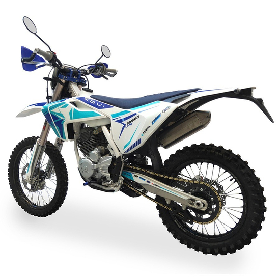 Мотоцикл KOVI 250 LITE (Біло-синій), Цвет: Біло-синій, image , зображення 4
