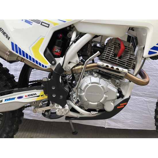 Мотоцикл KOVI 250 LITE (Біло-жовтий), Цвет: Біло-жовтий, image , зображення 11