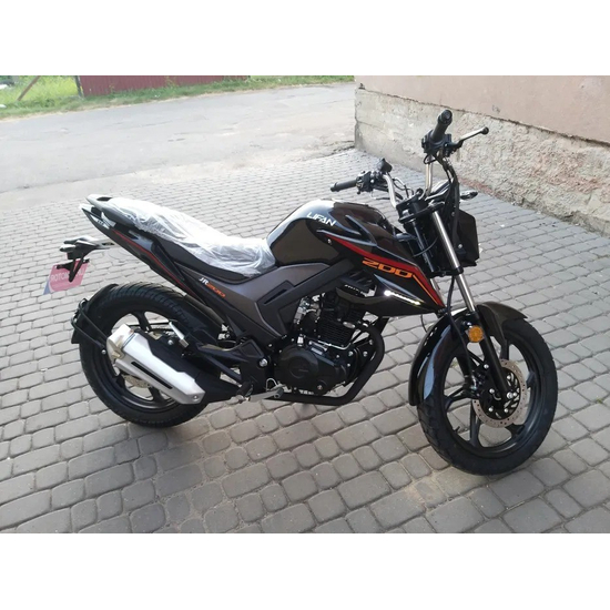Мотоцикл LIFAN JR200 (Чорний), image , зображення 4