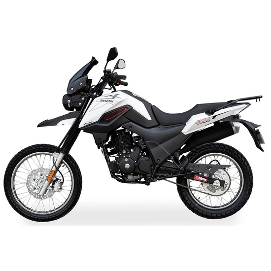 Мотоцикл SHINERAY X-TRAIL 200 (Білий), Цвет: Білий, image , зображення 2