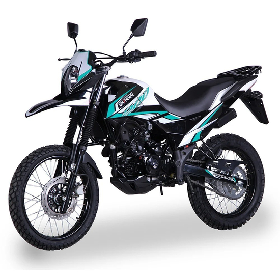 Мотоцикл SHINERAY XY200GY-6C (Бирюзовый), Цвет: Бирюзовый, фото , изображение 2