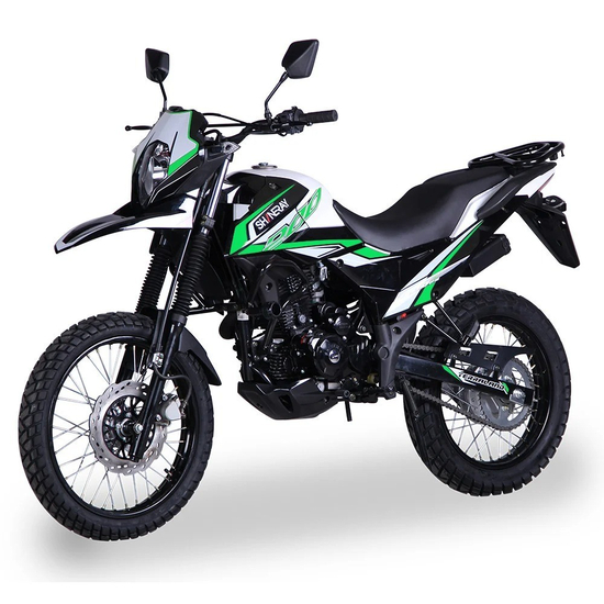 Мотоцикл SHINERAY XY200GY-6C (Зелёный), Цвет: Зеленый, фото , изображение 2