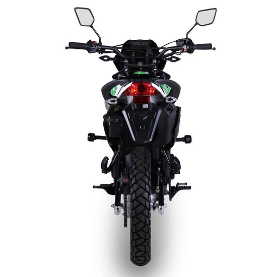 Мотоцикл SHINERAY XY200GY-6C (Зелёный), Цвет: Зеленый, фото , изображение 8