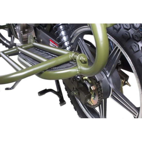Мотоцикл SHINERAY XY 200 INTRUDER (Зелёный), Цвет: Зеленый, фото , изображение 12