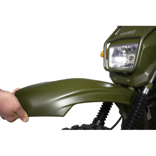 Мотоцикл SHINERAY XY 200 INTRUDER (Зелёный), Цвет: Зеленый, фото , изображение 7