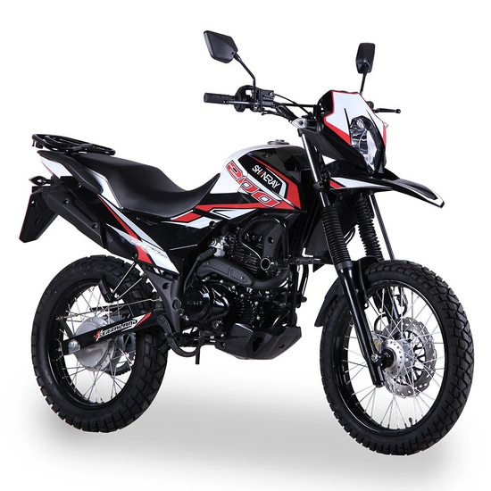 Мотоцикл SHINERAY XY200GY-6C (Красный), Цвет: Красный, фото 