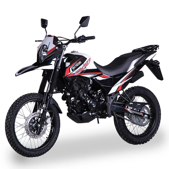 Мотоцикл SHINERAY XY200GY-6C (Красный), Цвет: Красный, фото , изображение 2