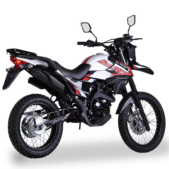 Мотоцикл SHINERAY XY200GY-6C (Красный), Цвет: Красный, фото , изображение 4