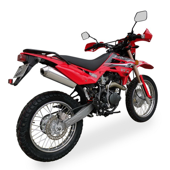 Мотоцикл SHINERAY XY200GY-11B LIGHT ENDURO (Червоний), Цвет: Червоний, image , зображення 8