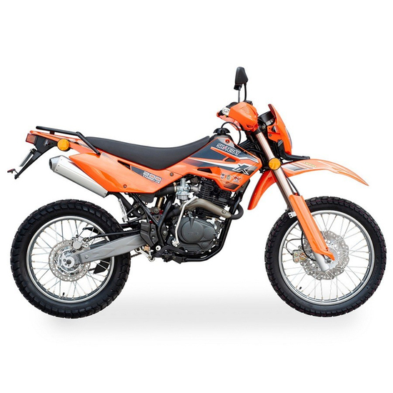 Мотоцикл SHINERAY XY200GY-11B LIGHT ENDURO (Оранжевий), Цвет: Помаранчевий, image , зображення 4