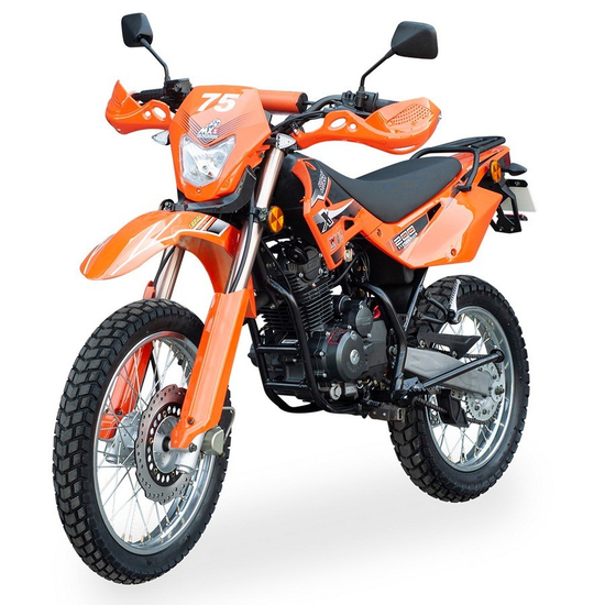 Мотоцикл SHINERAY XY200GY-11B LIGHT ENDURO (Оранжевий), Цвет: Помаранчевий, image , зображення 2
