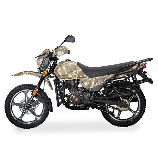 Мотоцикл SHINERAY XY 200 INTRUDER (Камуфляж пустынный), Цвет: Камуфляж пустынный, фото , изображение 4
