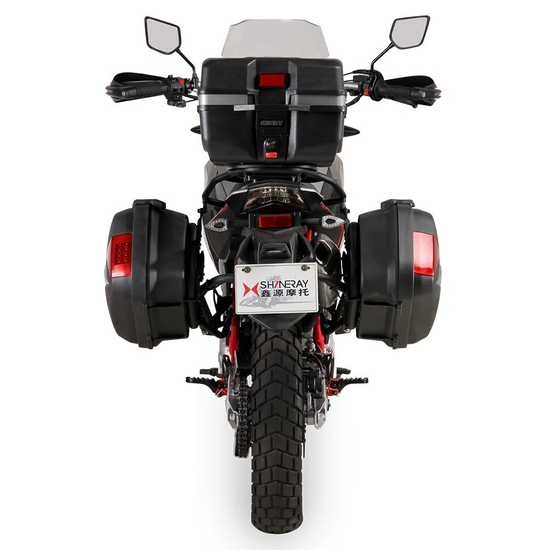 Мотоцикл SHINERAY ELCROSSO 400 (Червоно-чорний), image , зображення 9