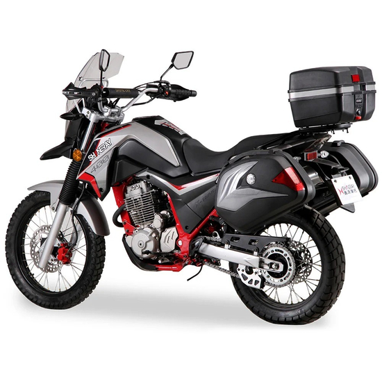 Мотоцикл SHINERAY ELCROSSO 400 (Червоно-чорний), image , зображення 7