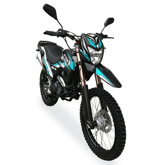 Мотоцикл SHINERAY XY250GY-6C Cross (Бірюзовий), Цвет: Бирюзовий, image , зображення 2