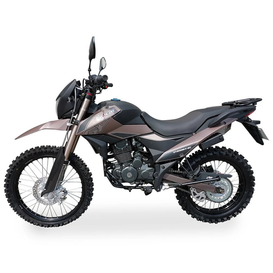 Мотоцикл SHINERAY XY250GY-6C Cross (Кавово матовий), Цвет: Кавово-матовий, image , зображення 3