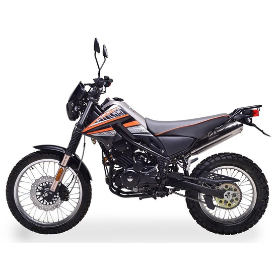 Мотоцикл SHINERAY TRICKER 250 (Оранжевый), фото , изображение 4