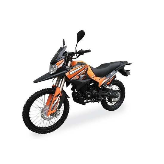 Мотоцикл SHINERAY XY250-6B Cross (Оранжевый), фото , изображение 2