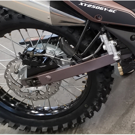 Мотоцикл SHINERAY XY250GY-6C Cross (Помаранчевий з зеленим), Цвет: Помаранчевий з зеленим, image , зображення 9