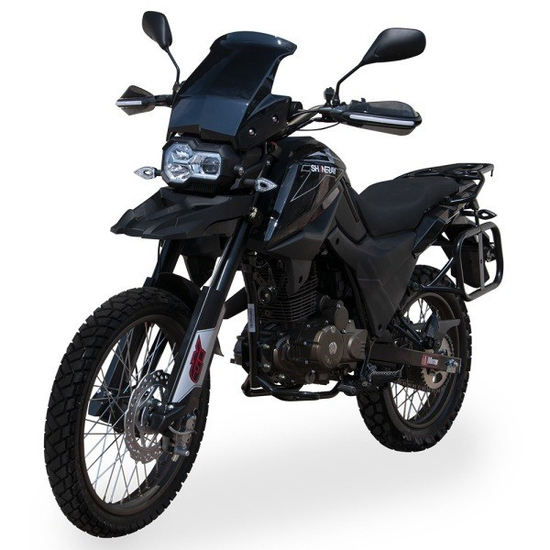 Мотоцикл SHINERAY X-TRAIL 250 (Чорний), Цвет: Чорний, image , зображення 2