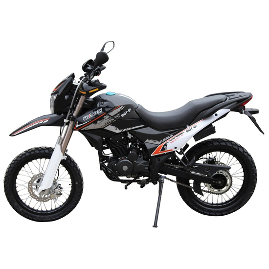 Мотоцикл SHINERAY XY250GY-6C Cross (Чорний), Цвет: Чорний, image , зображення 2