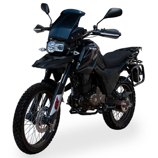 Мотоцикл Shineray X-Trail 250 Trophy (Чёрный), Цвет: Чёрный, фото , изображение 2