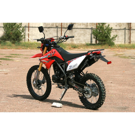 Мотоцикл SKYBIKE CRDX 200 (Красный), фото , изображение 5