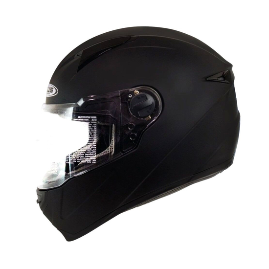Мотошлем ZEUS ZS-811 MATTE BLACK, фото 