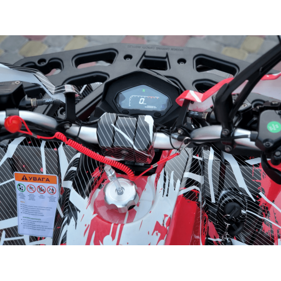 Квадроцикл Comman TaoTao Scrambler 125cc Графити, Цвет: Графити, фото , изображение 14