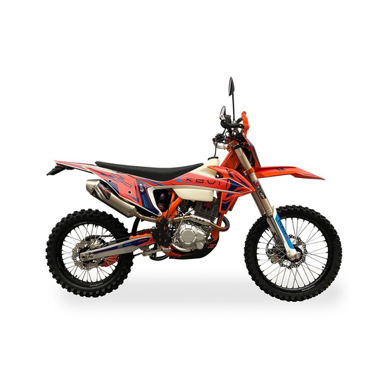 Мотоцикл KOVI 250 LITE KT (Оранжево-синий), Цвет: Оранжево-синий, фото , изображение 2